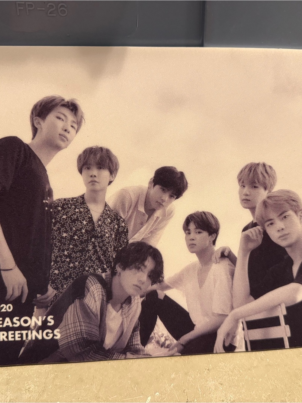 BTS 2020 Season Greeting’s Mouse Pad with Computer Mouse
